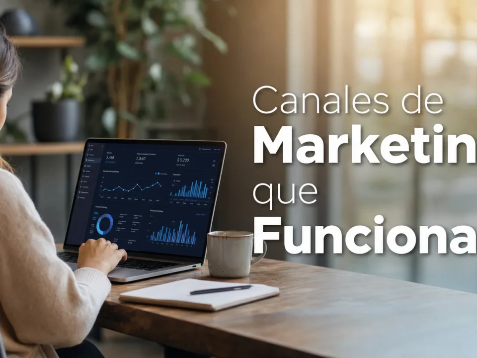 Marketing Digital para Negocios en Crecimiento: Los Canales que Realmente Funcionan 10 Alien Creativo - Marketing de Verdad Estrategia de marketing digital con dashboard y análisis de canales que funcionan para negocios en crecimiento