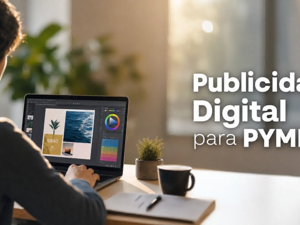 Publicidad Digital para PYMES: Guía Completa para Atraer Clientes 12 Alien Creativo - Marketing de Verdad Publicidad digital para PYMES: persona trabajando en un entorno profesional moderno con espacio negativo para texto