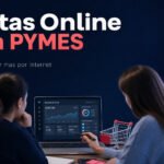 Ventas online para pymes: dos emprendedoras trabajando en tienda online desde home office