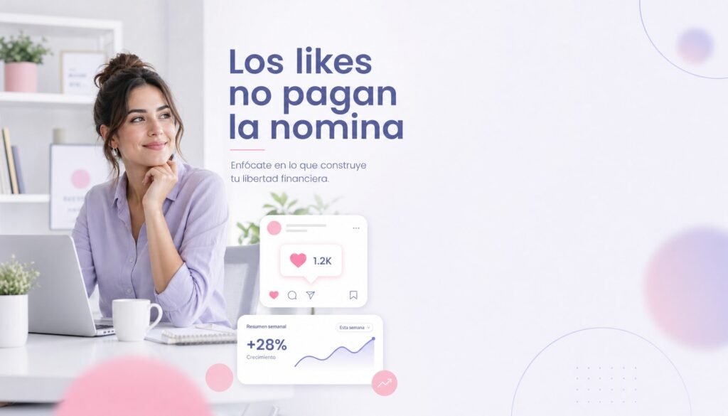 Métricas de redes sociales que no pagan la nómina en una PYME