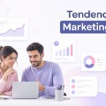 Tendencias de marketing digital 2026 para pymes: equipo revisando datos de campañas